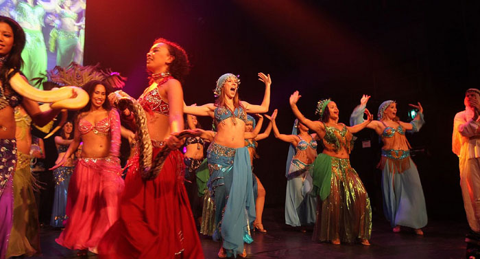 arabisch danseressen optreden